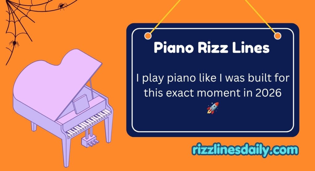 Piano Rizz Lines
