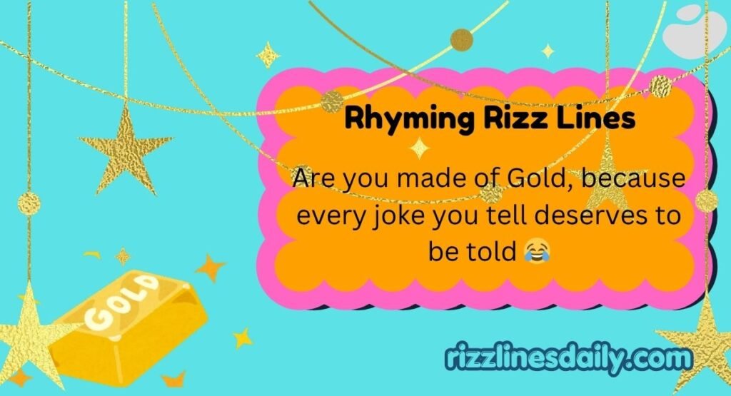 Rhyming Rizz Lines