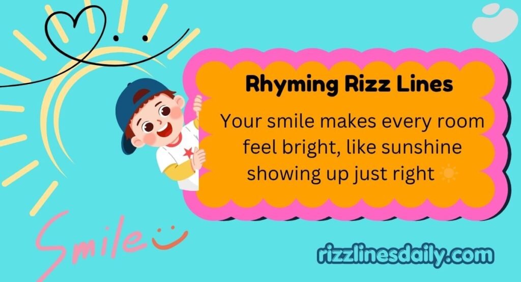 Rhyming Rizz Lines