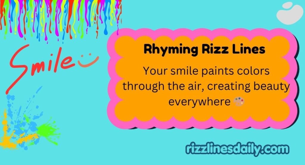 Rhyming Rizz Lines