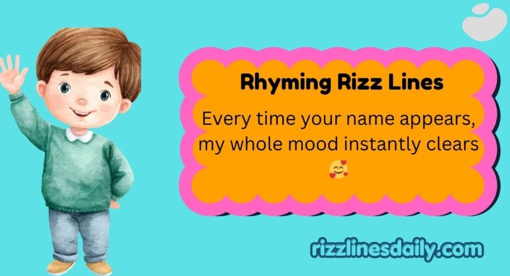 Rhyming Rizz Lines