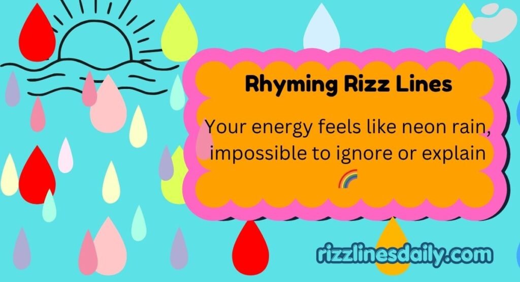 Rhyming Rizz Lines
