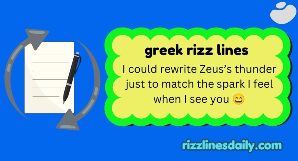 greek rizz lines