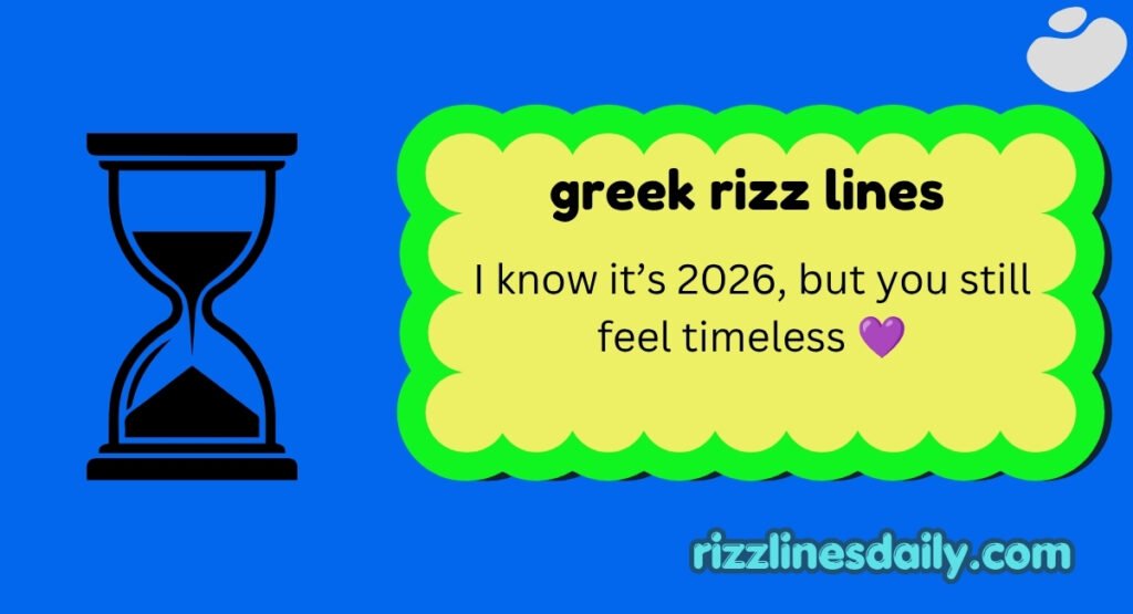 greek rizz lines