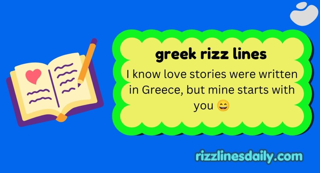 greek rizz lines