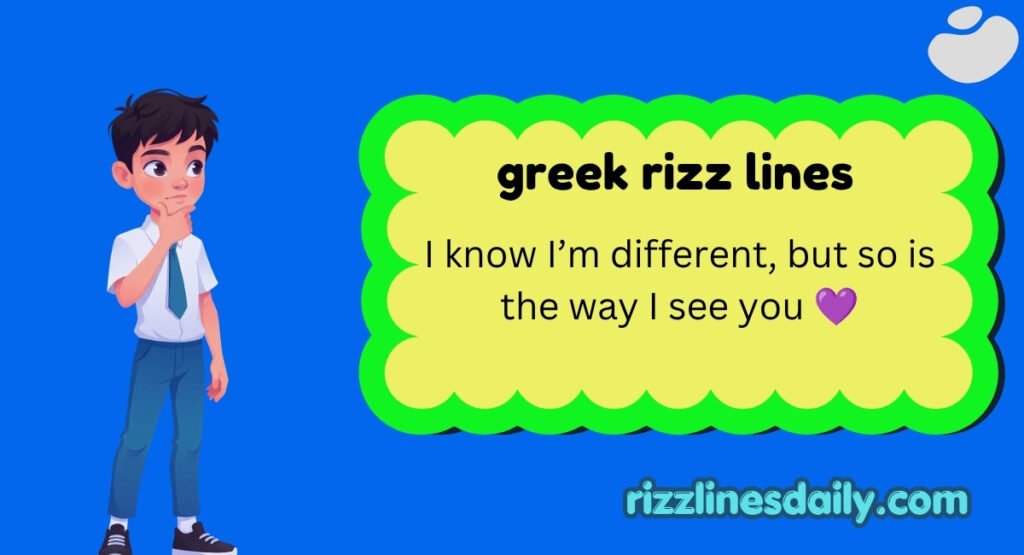 greek rizz lines