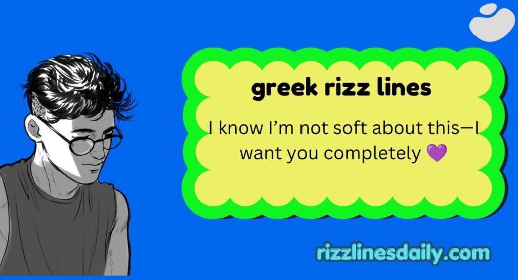 greek rizz lines