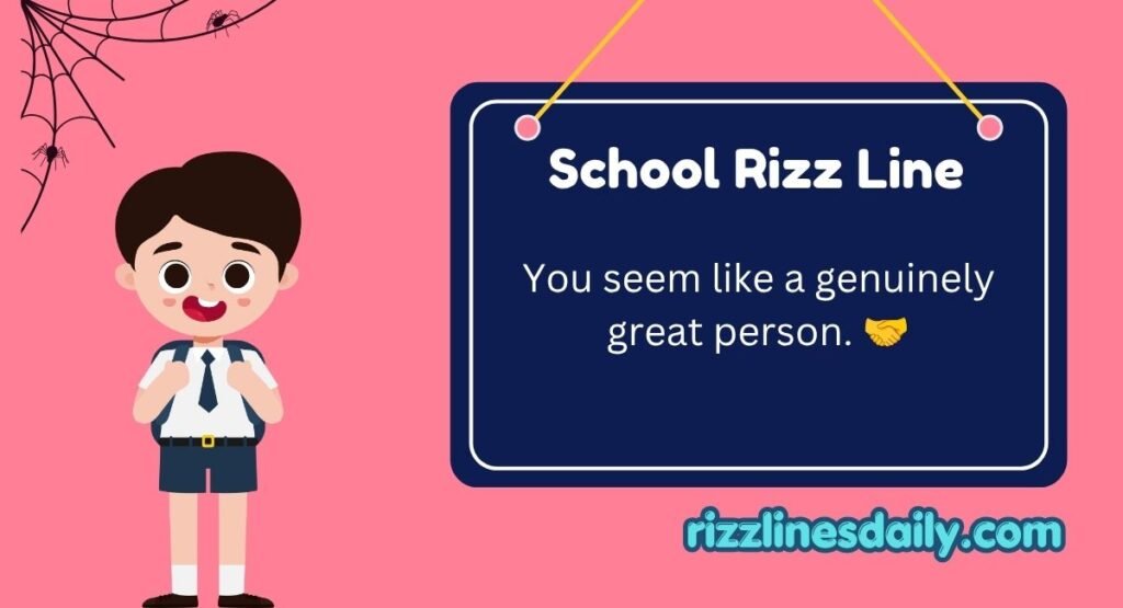 School Rizz Line