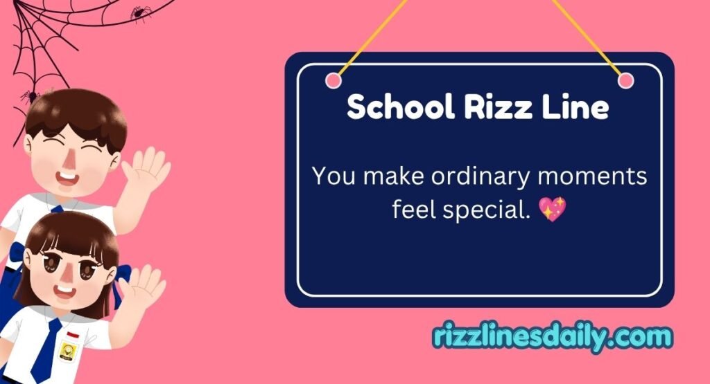 School Rizz Line