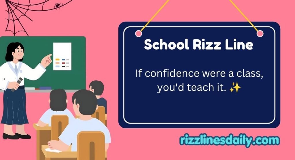 School Rizz Line