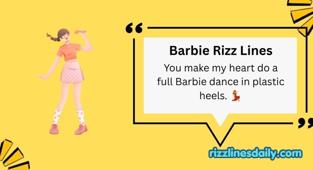 Barbie Rizz Lines