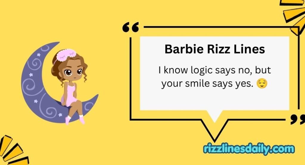 Barbie Rizz Lines