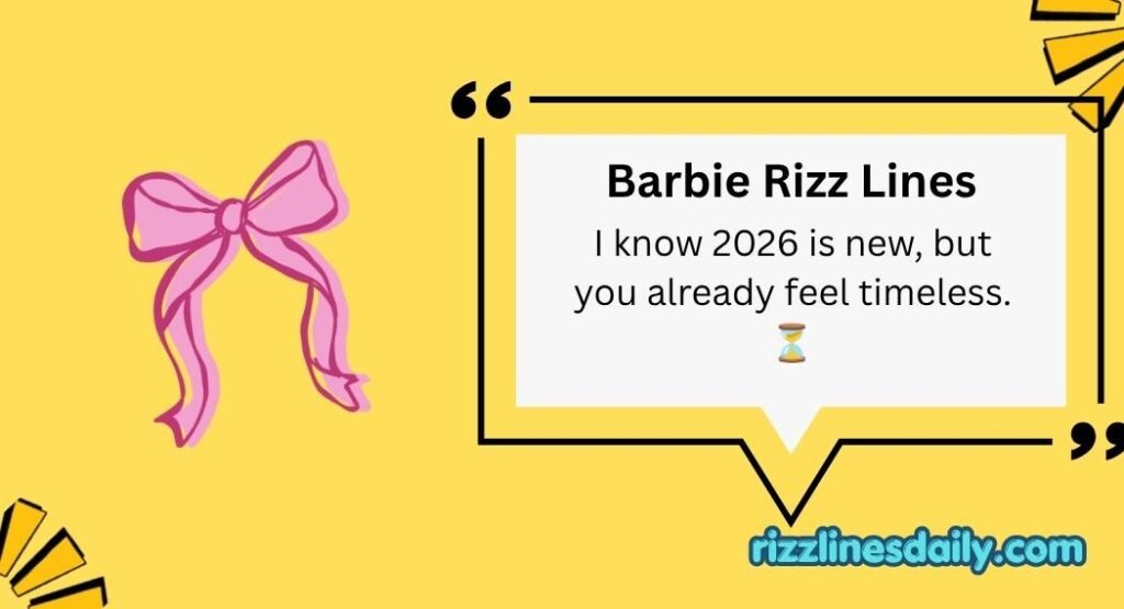 Barbie Rizz Lines