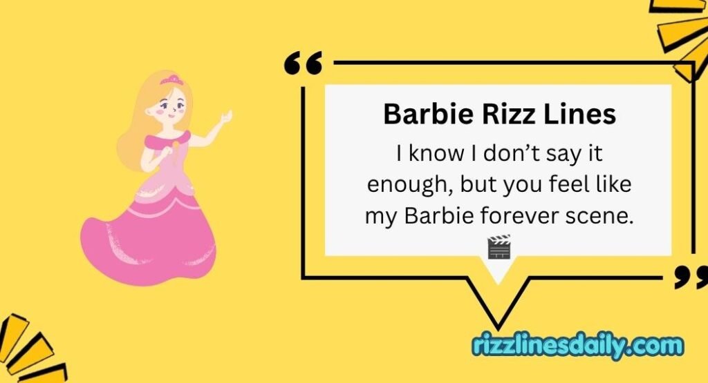 Barbie Rizz Lines