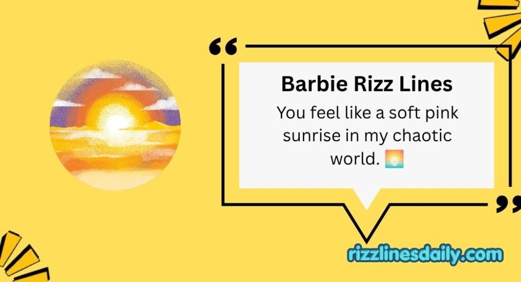 Barbie Rizz Lines