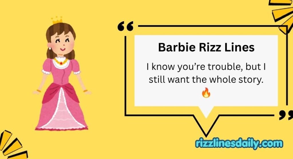 Barbie Rizz Lines