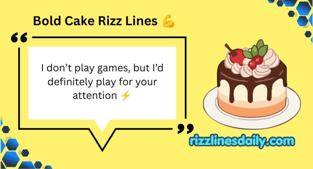 Cake Rizz Lines