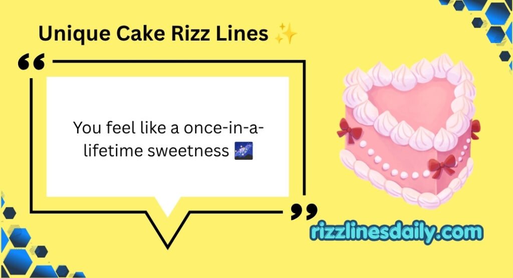 Cake Rizz Lines