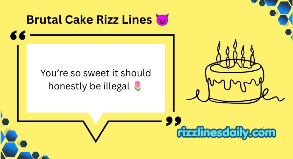Cake Rizz Lines