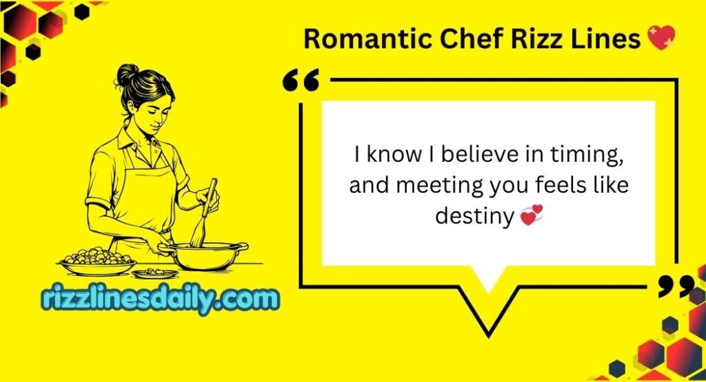 Chef Rizz Lines