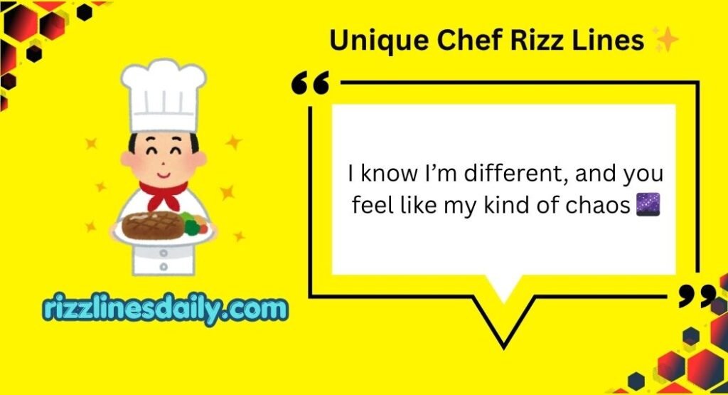 Chef Rizz Lines