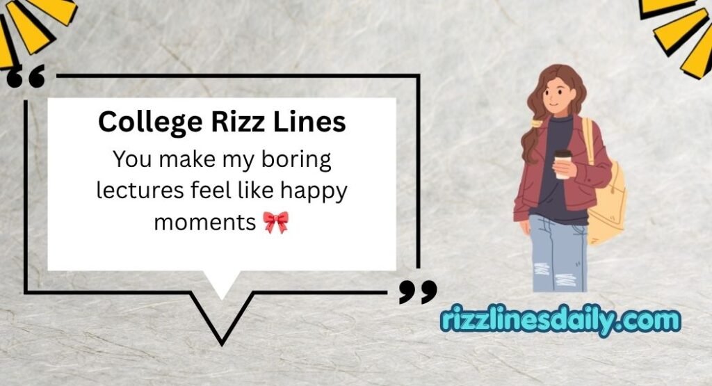 College Rizz Lines
