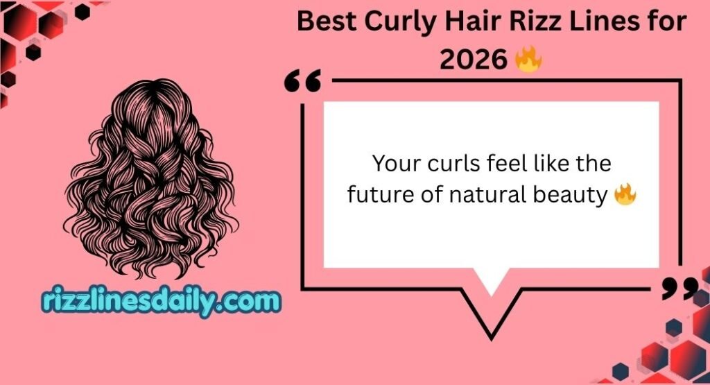 Curly Hair Rizz Lines