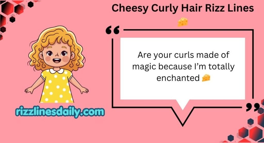 Curly Hair Rizz Lines