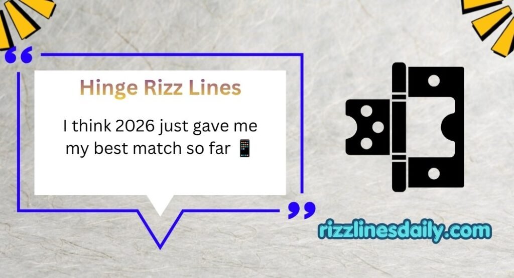 Hinge Rizz Lines