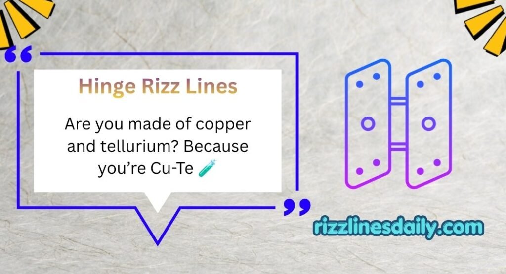 Hinge Rizz Lines