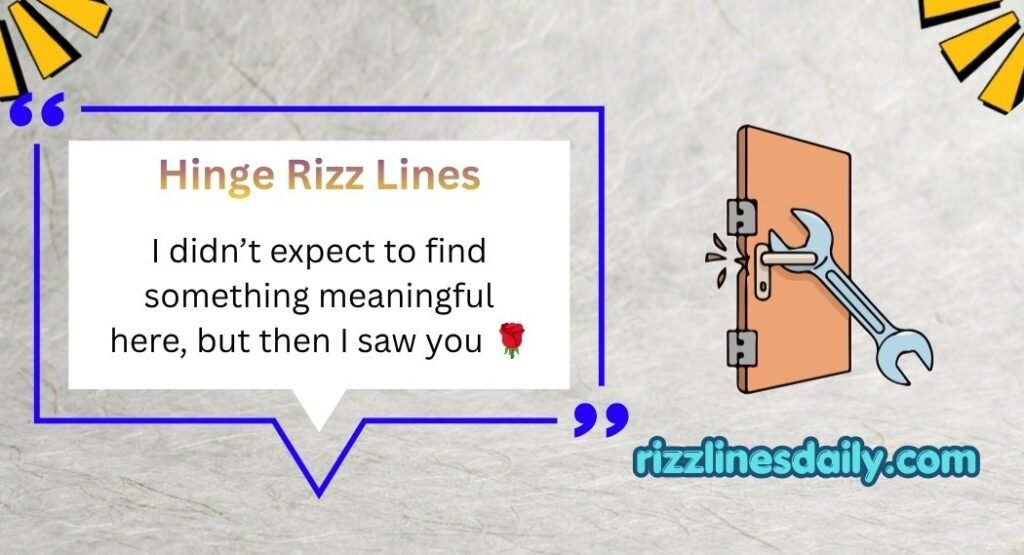 Hinge Rizz Lines