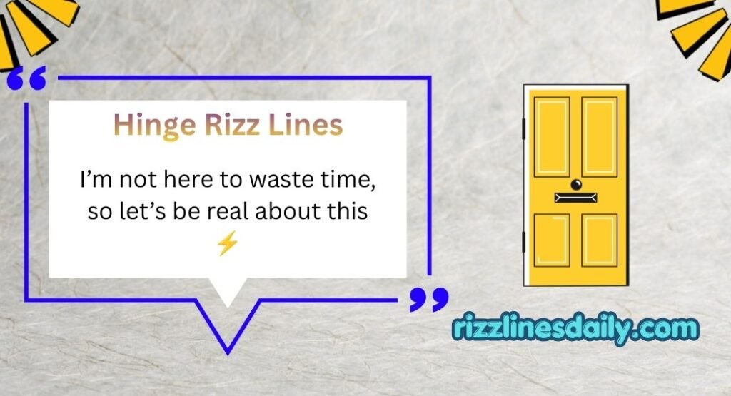 Hinge Rizz Lines