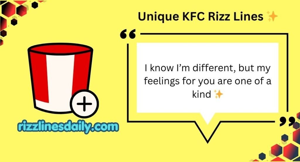 KFC Rizz Lines
