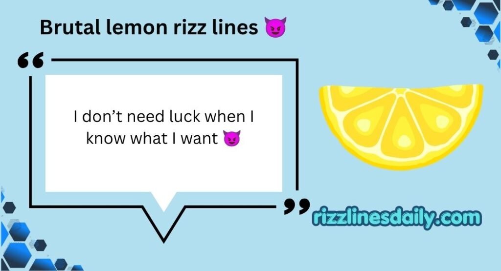 Lemon Rizz Lines