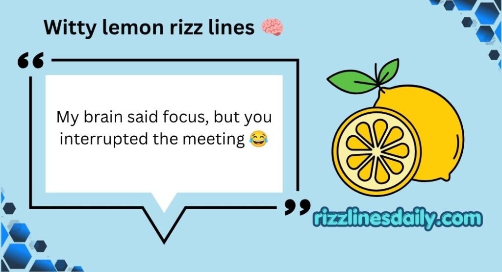Lemon Rizz Lines