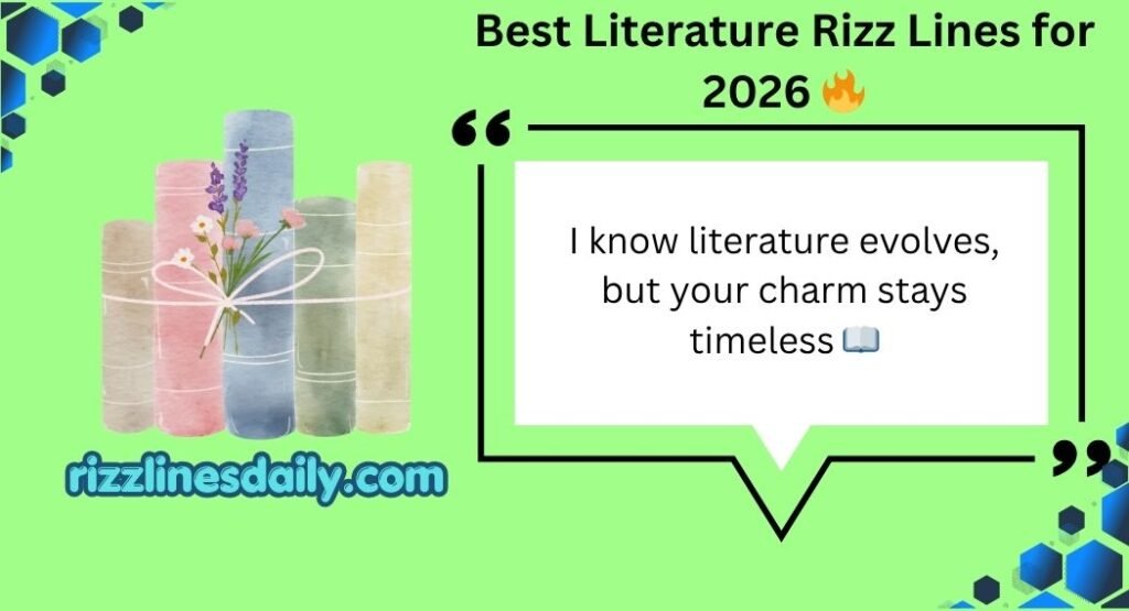 Literature Rizz Lines