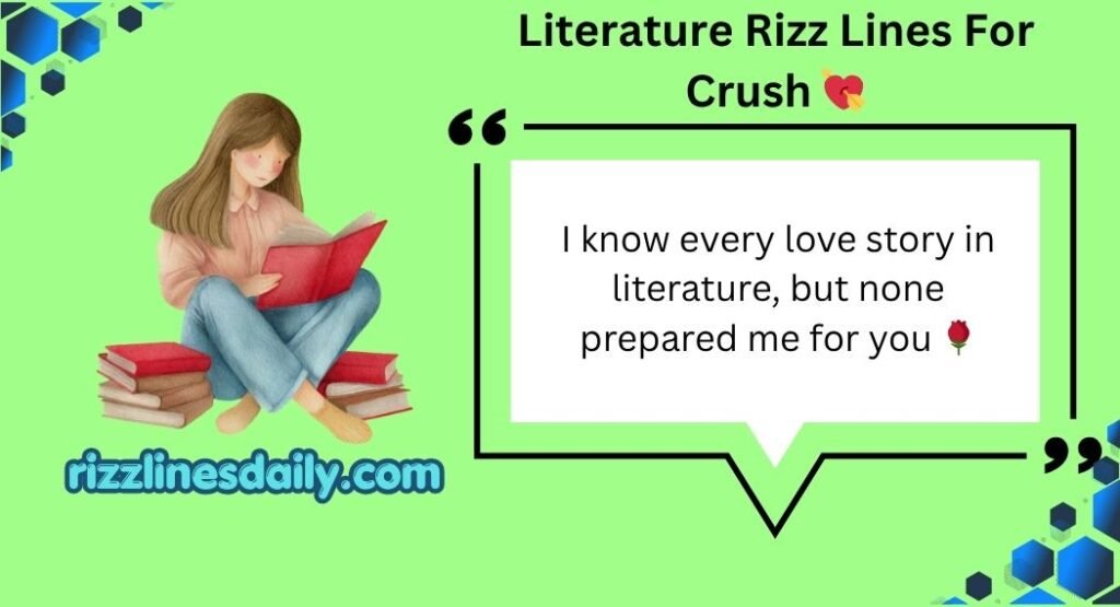 Literature Rizz Lines