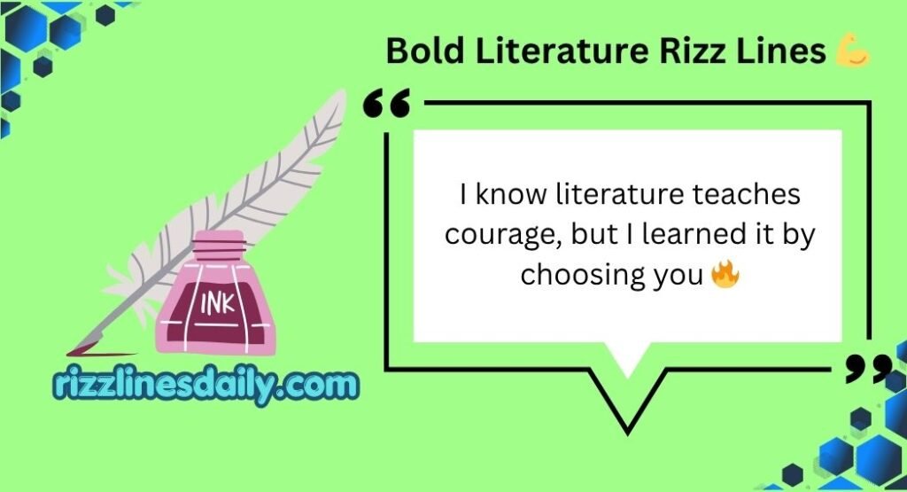 Literature Rizz Lines