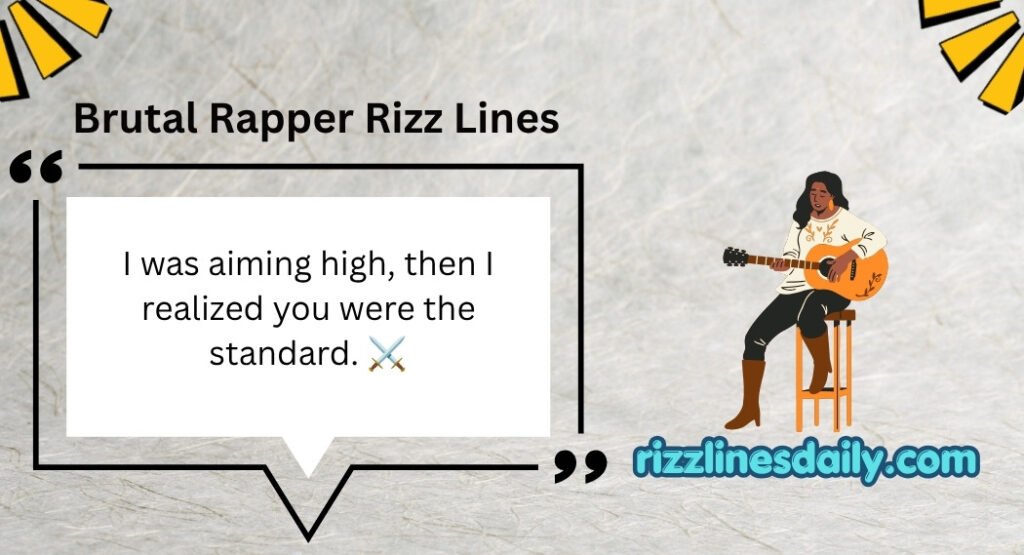 Rapper Rizz Lines