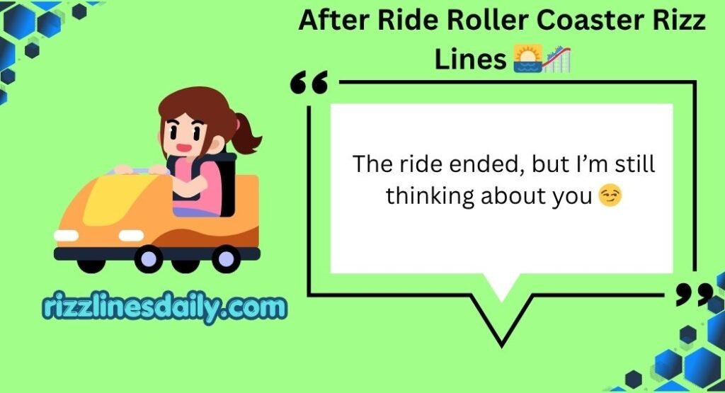 Roller Coaster Rizz Lines