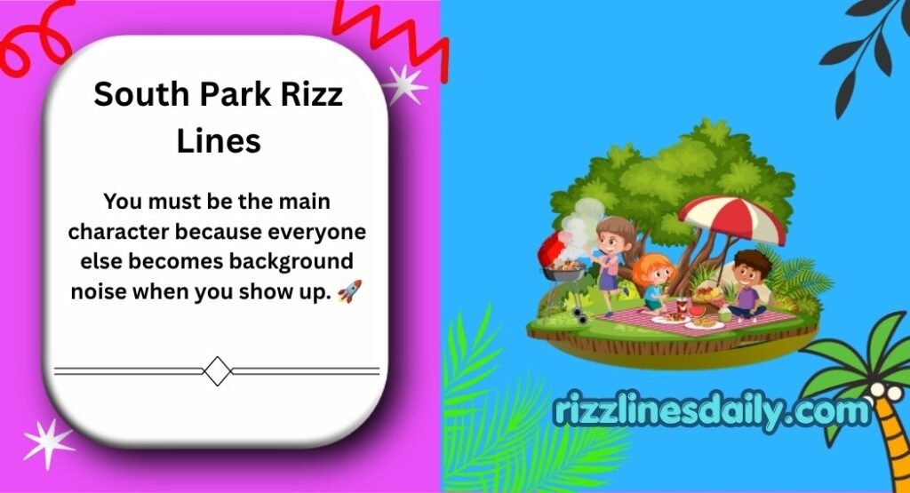 South Park Rizz Lines