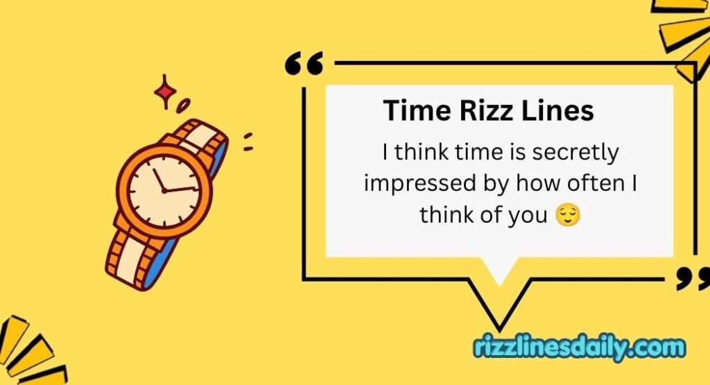 Time Rizz Lines