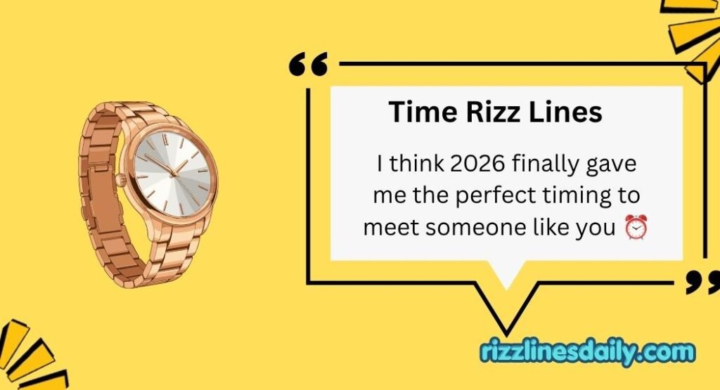 Time Rizz Lines