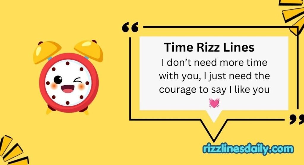 Time Rizz Lines