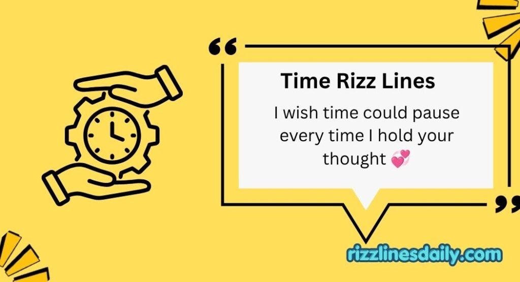 Time Rizz Lines