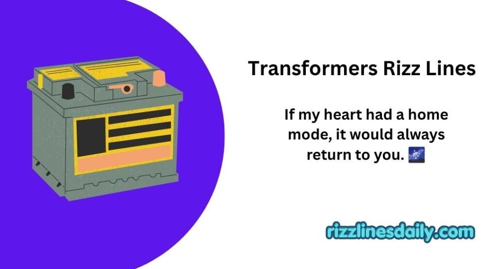 Transformers Rizz Lines