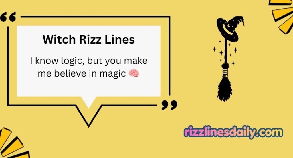 Witch Rizz Lines