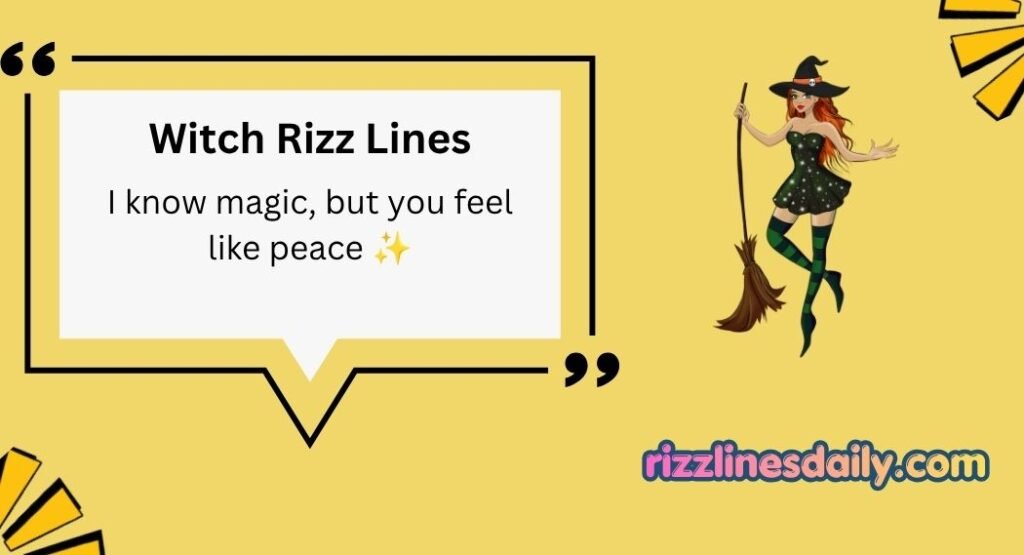 Witch Rizz Lines