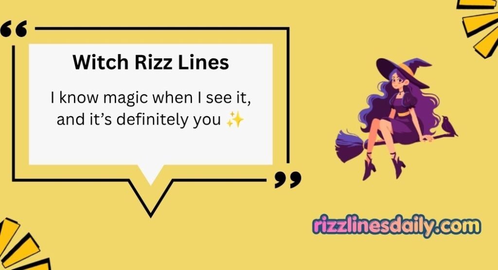 Witch Rizz Lines