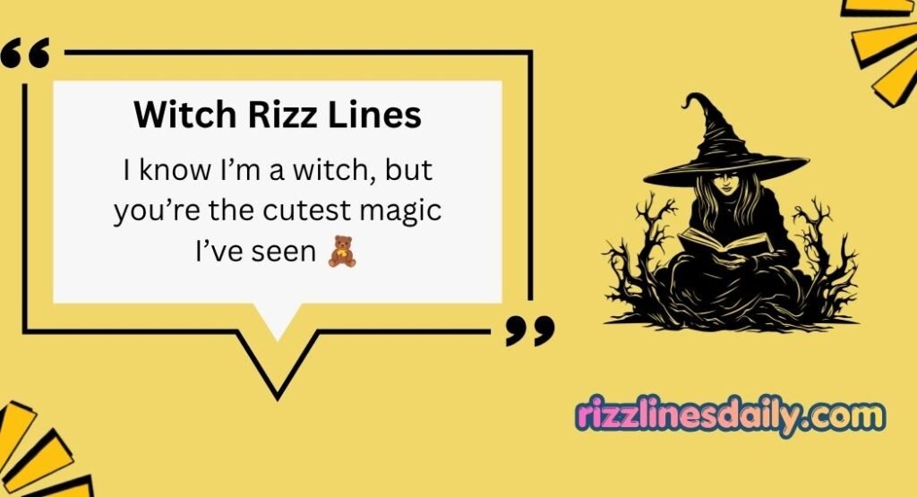 Witch Rizz Lines